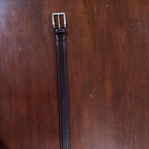 Cole Haan Men’s Black/Brown Genuine Leather Belt - Picture 2 of 6